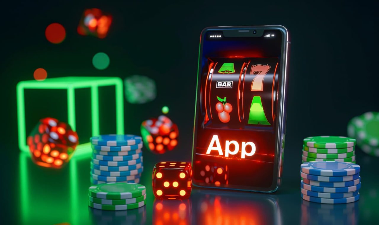 Layar ponsel menampilkan meja AduQ dengan tiga pemain aktif dan dealer